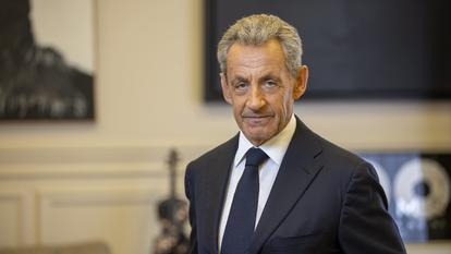 L'ancien chef de l'état Nicolas Sarkozy dans son bureau, en septembre dernier.