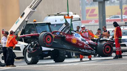 Le Ferrari de Lewis Hamilton.