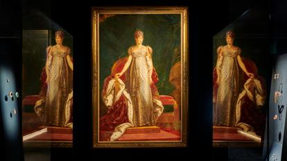 Les bijoux de l’impératrice Marie-Louise figurent en bonne place au sein de l’exposition « Joyaux dynastiques, pouvoir, prestige et passion », montée par la collection Al-Thani à l’Hôtel de la Marine, Paris.