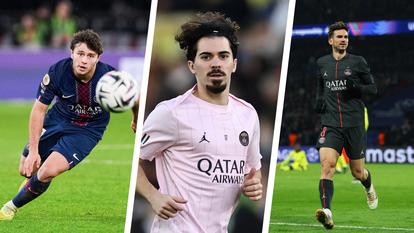 João Neves, Vitinha et Fabián Ruiz, maillons forts du PSG de Luis Enrique.