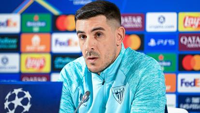 Le défenseur de l’Athletic Bilbao, Yuri Berchiche, était en conférence de presse ce mardi.