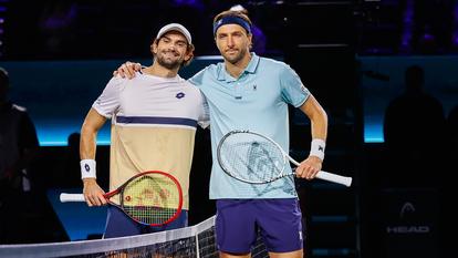 Valentin Vacherot et Arthur Rinderknech.