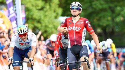 Arnaud De Lie sous les couleurs de Lotto