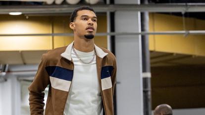 L’ailier/centre des San Antonio Spurs, Victor Wembanyama.