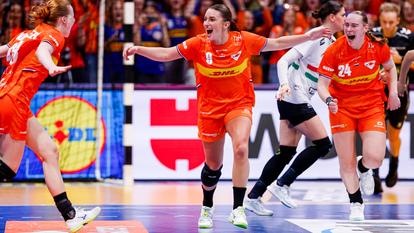 La joie des Néerlandaises.