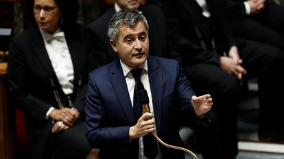 Gérald Darmanin à l’Assemblée nationale, le 2 décembre 2025.