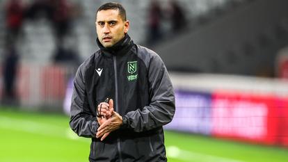 Ahmed Kantari sous les couleurs du FC Nantes lorsqu’il était adjoint d’Antoine Kambouaré