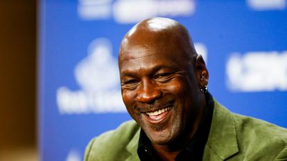 Michael JORDAN, owner of Charlotte Hornets during the Press Conference NBA Paris Game on January 24, 2020 in Paris, France. (Photo by Johnny Fidelin/Icon Sport) - Photo by Icon Sport