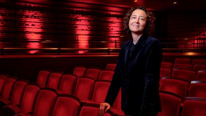 La cheffe d’orchestre Nathalie Stutzmann.