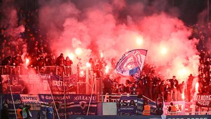 Un homme a été placé en détention provisoire après le jet de fumigène lors du match Bastia-Red Star