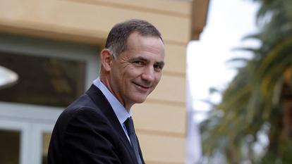 Le président du conseil exécutif de Corse, Gilles Simeoni, à Ajaccio, en 2024.