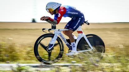 Guillaume Martin Guyonnet, lors du dernier Tour de France.