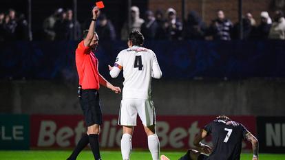 Hugo Robert a été exclu face à Reims.