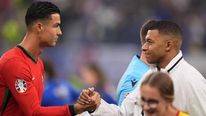 Cristiano Ronaldo et Kylian Mbappé.