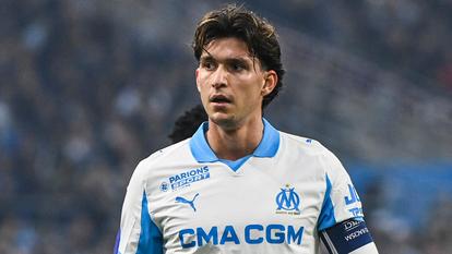 Leonardo Balerdi, capitaine de l’Olympique de Marseille.
