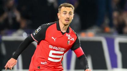 Valentin Rongier, capitaine du Stade Rennais.