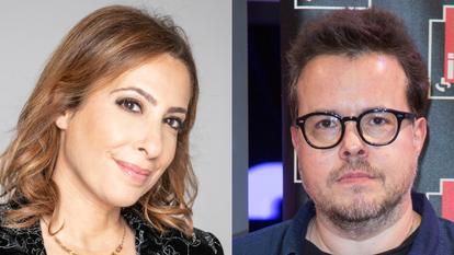 Léa Salamé et Nicolas Demorand
