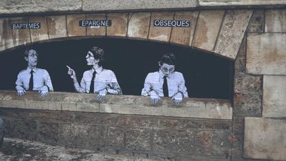 Le Guichet, de Charles Leval, dit Levalet.
