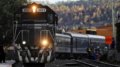 Un train en gare de Creel, au Mexique, le 18 juillet 2023 (photo d’illustration).