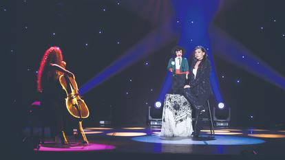 La fabuleuse ventriloque Celia Muñoz aux Mandrakes d’Or.