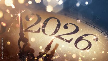 Meilleurs vœux pour 2026.