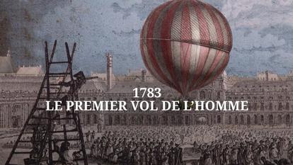 Le ballon des frères Montgolfier