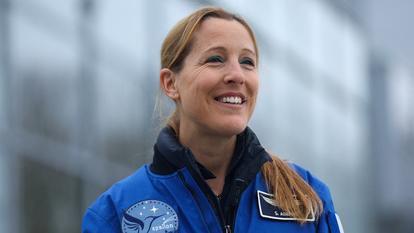 L’astronaute française Sophie Adenot, au centre des astronautes de l’Agence spatiale européenne à Cologne.