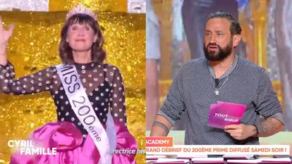 Alexia Laroche-Joubert et Cyril Hanouna