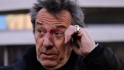 Jean-Luc Reichmann aux obsèques de Brigitte Bardot