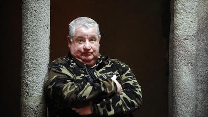 L’artiste plasticien français Claude Lévêque à Rodez, le 22 avril 2015.