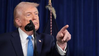 Le président américain Donald Trump à Palm Beach, le 3 janvier 2026.