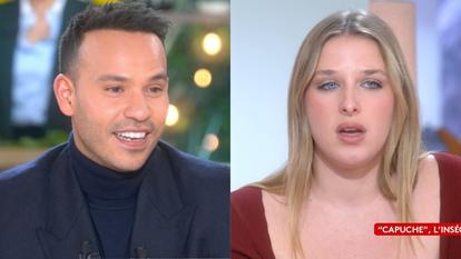 Mohamed Bouhafsi face à Helena vendredi 9 janvier 2026 sur le plateau de «C à Vous».