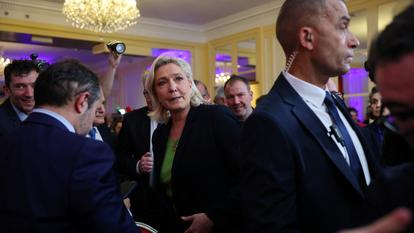 Marine Le Pen, le 12 janvier.