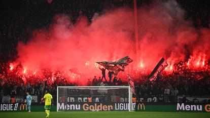 Les supporters du SCO d’Angers.