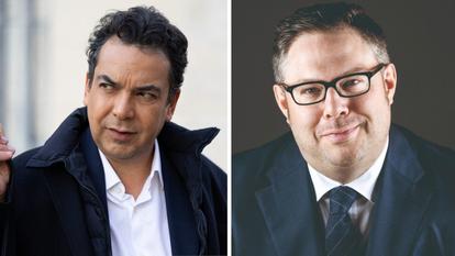 Patrick Cohen et Mathieu Bock-Côté.