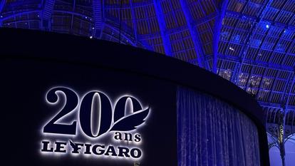 La soirée d’ouverture des 200 ans du Figaro au Grand Palais ce mardi 13 janvier.