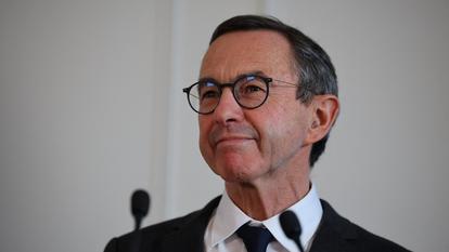 Le président des Républicains, Bruno Retailleau.