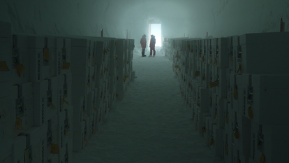 Le sanctuaire Ice Memory, au cœur de l’Antarctique.