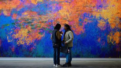 L’artiste chinois Ai Weiwei a réalisé l’exploit de recréer Les Nymphéas de Claude Monet avec 650 000 Lego.