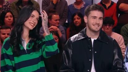 Maghla et Julien Lieb dans «Quotidien» sur TMC.