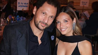 Eric Antoine et sa femme Gennifer Demey lors du gala «Vaincre le Cancer» à Paris, en 2025.
