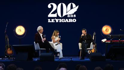 Sarah Lecoeuvre et Olivier Nuc ont reçu Patrick Bruel dans le «Live»