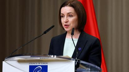 La présidente de la Moldavie, Maia Sandu.