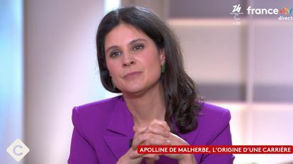 Apolline de Malherbe dans «C à Vous», jeudi 15 janvier 2026