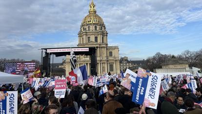 La «marche pour la vie» 2026 a rassemblé 10.000 participants selon les organisateurs, et 7.300 selon la préfecture de police de Paris au plus fort de la manifestation.