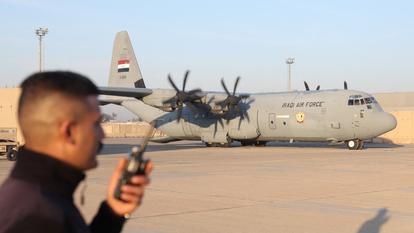 Un avion de l’armée de l’air irakienne à Bagdad, en Irak, le 12 janvier 2026 (image d’illustration).