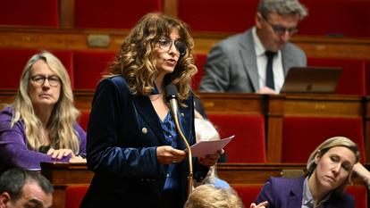 Caroline Yadan, députée apparentée Ensemble pour la République, à l’Assemblée nationale, le 3 décembre 2025.