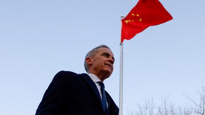 Le premier ministre canadien Mark Carney à Pékin, le 16 janvier 2026.