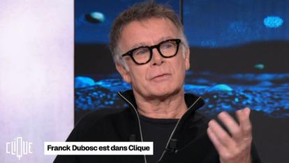 Franck Dubosc, sur le plateau de «Clique», sur Canal+.