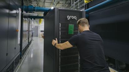 Le data center de Groq à Helsinki.